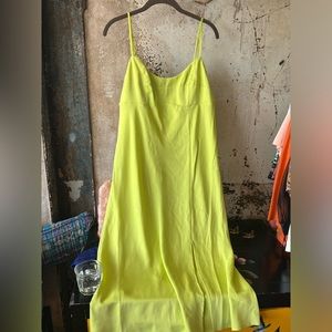 Chartreuse Dress